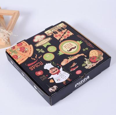 China Recyclable Pizza Packing Crate Pizza Cardboard Box Pizza Boxes Wholesale for sale