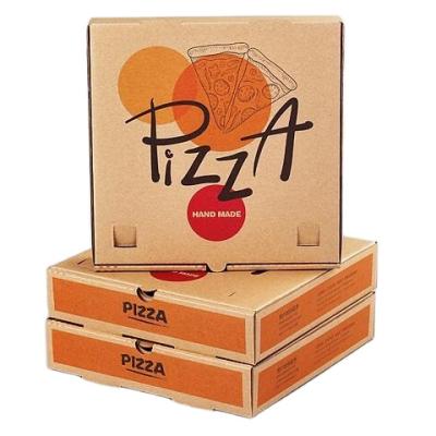 China Recyclable Disposable Pizza Box Pizza Paper Packing Takeout Packing Box for sale