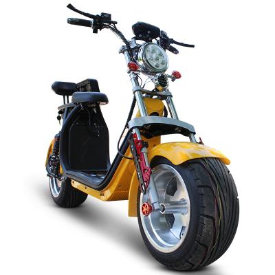 China 2000W Citycoco Electric Motorcycle Dual 60V20A 40KM 12 Inch Lithium Battery Chain NY004 for sale