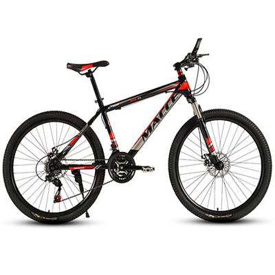 China High carbon steel bicycles man and woman 26*17 inch city mountain bike light variable off-road speed damping racing car for sale