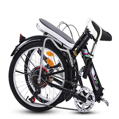 China Ride Road Bikes 20 Inch Foldable Bicycle 16/24 Single Speed ​​Convenient For Students And Office Workers for sale