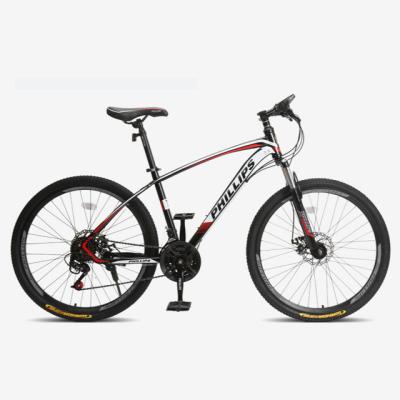 China Racing 26 Inch 27/30 Speed ​​Forest Mountain Bike Aluminum Alloy Double Hard Disc Brake Frame Women's Bicycle With Spoke Wheel for sale