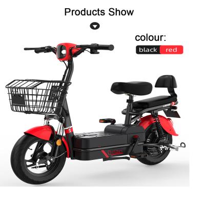 China 48V 12A standard electric bicycle lead acid version with durable vacuum tires for sale