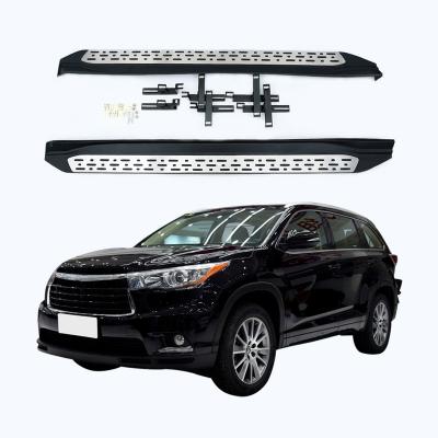 China Direct Factory Price Luxury Durable And Easy To Install PP+Aluminum Alloy+Steel Side Rail For TOYOTA HIGHLANDER 2015 for sale