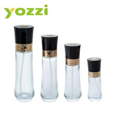 China 00391 Series 40ml 60ml 100ml 120ml Luxury Die-Cut Glass Lotion Bottle Cosmetic Lotion Bottle Model 00391 for sale