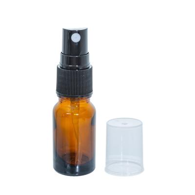 China 00435 10ml Series Cosmetic Amber Transparent Lid Spray Bottle for sale