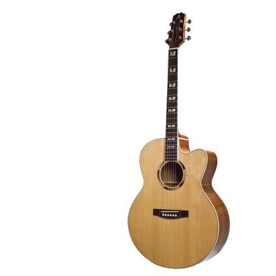 China Aosen Sales Promotion Top Solid Guitars Manufacturer Direct Price 5 String Acoustic Cheap Acoustic Guitar for sale