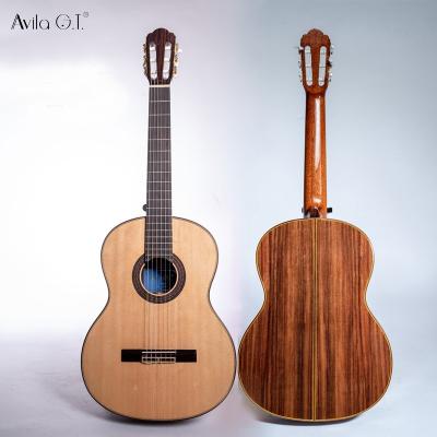 China New Orson Top Solid High End Guitar High Quality Classical Guitar Sales In China for sale