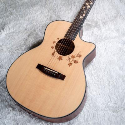 China Plywood Guitar Aosen Guitars Factory Direct Sales Accept Custom Cheapest Acoustic Guitar 41 Inch Full Solid Classical Guitar for sale