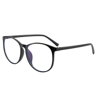 China New TR 2053 Anti Reading Glass Material Anti Blue Glass Oval Classic Optical Frame for sale