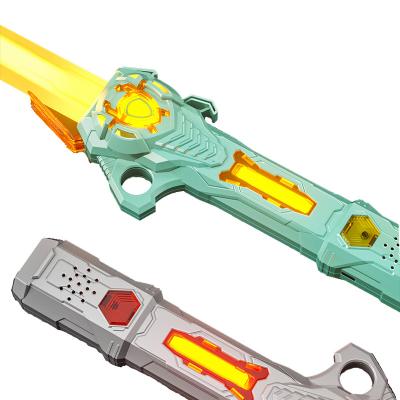 China Dupengda A829 Aluminum Alloy Extending Duel Fighting Lightsaber Hot Sale Childrer Light Sword Led Light Up Plastic Magic Wands Wholesale Toy For Kids for sale