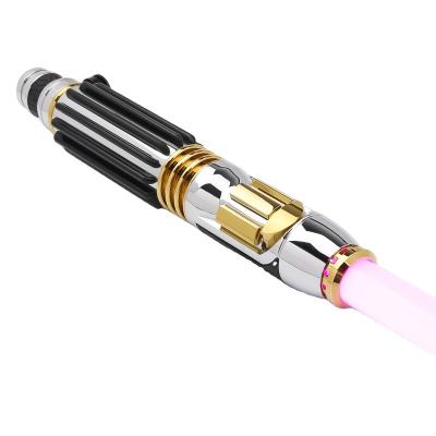 China Dupengda Mace Windu Lightsaber Metal Hilt NEO Pixel Pixel Infinite Color Change Mace Windu Lightsaber Smooth Swing Aluminum Alloy Hilt Laser Sword SD Card Led Blade for sale