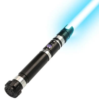 China Pixel Dupengda Lightsaber Flashing Led Heavy Dueling Handle With Infinite Color Changing Multiple Sound Effect Light Up Sith Metal MAX Unisex Toys for sale