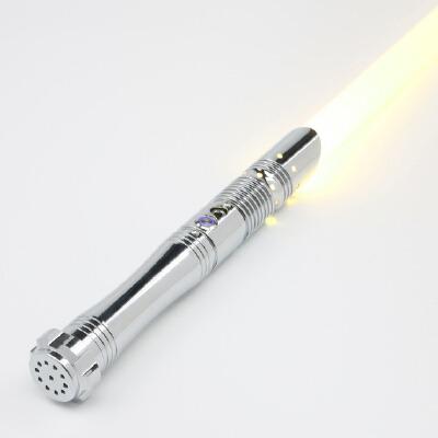 China Aluminum Alloy Dupengda E07 RGB Pixel Lightsaber For Metal Heavy Duel Handle With Sensitive Soft Swing Neopixel Lightsbaer for sale