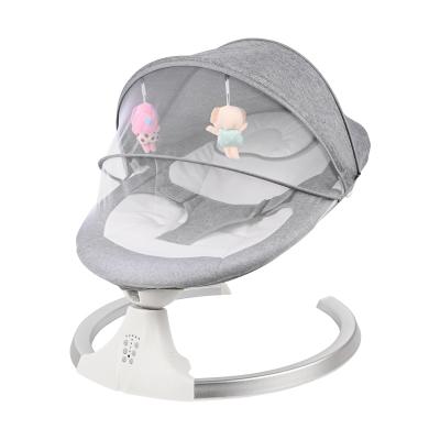 China Newborn Swing Cradle Modern Baby Rocking Chair Vibration Babi Bouncer Automatic Electric Rocking Chair and Swing Baby Rocker Chair for sale