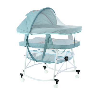 China Comfortable Modern Baby Swing Cradle Chair Baby Swing Bed Baby Bouncer Chair for sale