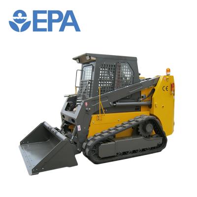 China Hotels Mini Forestry Mulcher Crawler Skid Steer Loader With Multifunctional Attachments for sale