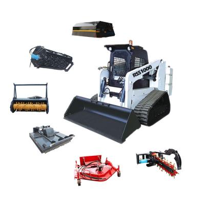 China Tracked Hotels Best Selling China Small Skid Ts50 Steer Loader With High Quality Ripper for sale