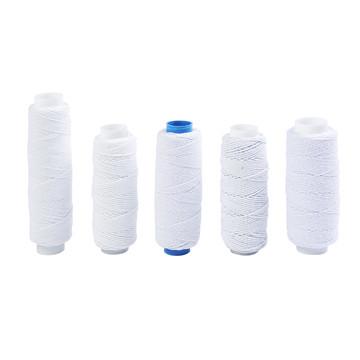 China Polyester Elastic Sewing Thread Garments Accessories Coats Sewing Thread White for sale