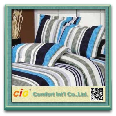 China 100% Polyester Fabric Home Textile Products Bed Sheet Sets With Flora Printing for sale