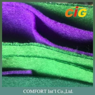 China Bright Colors Felt Fabric 200gsm 1.5-2.0mm Thickness 100-200cm Width for sale