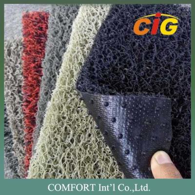 China 120cm width 15mm thickness PVC Floor Covering / 100% PVC carpet with nail backing for sale