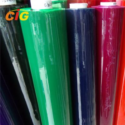 China Colorful Pvc Plastic Sheet Roll / Flexible Pvc Film 0.08mm-0.5mm Thick 120-200cm for sale