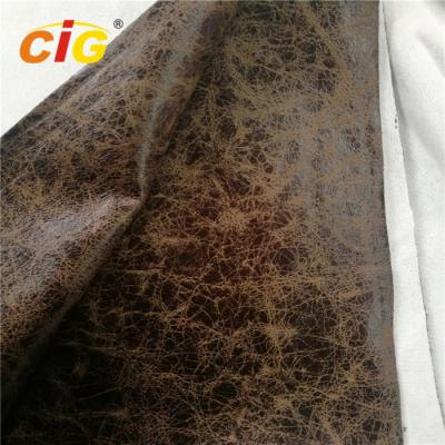 China TC Backing Sofa Upholstery Fabric Bronzing Suede Fabric 110GSM - 130GSM for sale