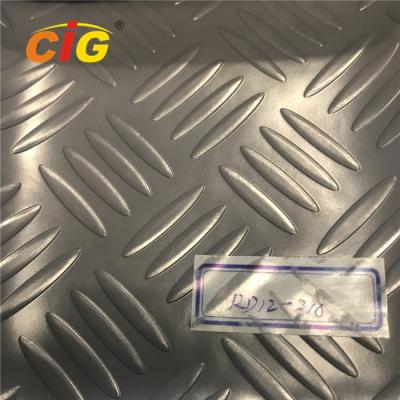 China Waterproof Embossed PVC Floor Covering For Car Seat / Hospital for sale