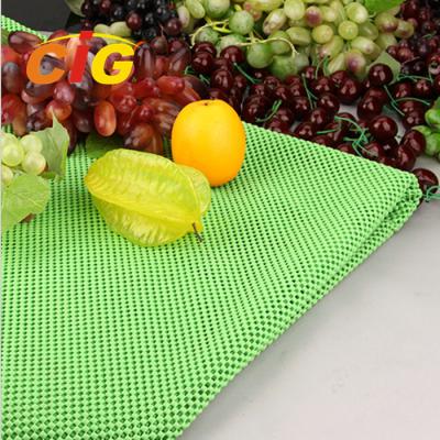 China Workshop Floor / Supermarket PVC Fruit Mat Black Vegetable Mat Width 164CM for sale