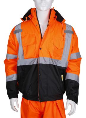 China Yellow And Orange 5XL OEM 0.3kg High Vis Safety Vests for sale