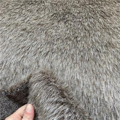 China Shoes Garment Car Seat ROHS 180cm Width Faux Fur Fabric for sale