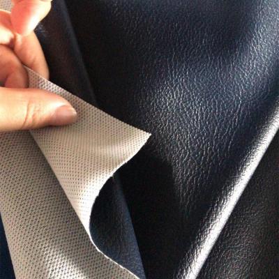 China Plain 1 Mm Thickness Pvc Faux Leather Anti Mildew for sale