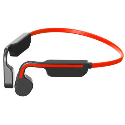 China Bone Conductivity Bone Conduction Headphones Open Ear Radio Headphones Hanging Type Sports Ear Working Headset for sale