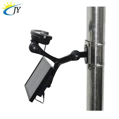 China On pole light up flag or light down garage/wall/yard garden waterproof spot JY8-805 led solar flag pole lights with best price for sale