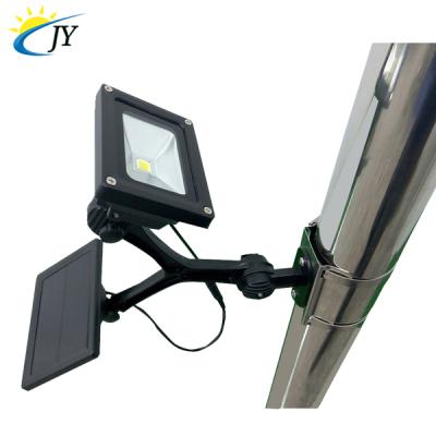 China On pole light up flag or light down garage/wall/yard garden waterproof spot JY8-810 led solar flag pole lights with best price for sale