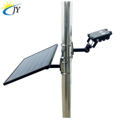 China On pole light up flag or light down garage/wall/yard garden waterproof spot JY8-830 led solar flag pole lights with best price for sale