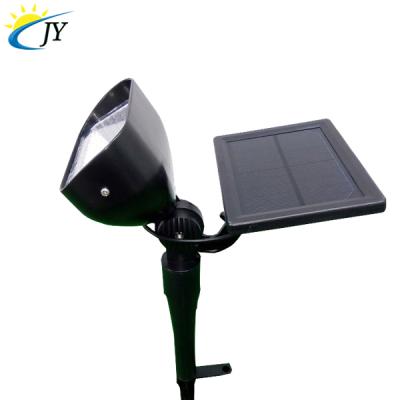 China Nailed Into Ground To Light Up Yard/Path/Building/Tree JY8-612 Waterproof Outdoor Adjustable Solar LED Garden Spot Light Solar Light for sale