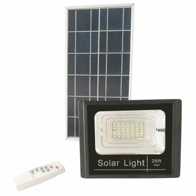 China ROAD Floodlight Garden Lights 25W Solar Powered Led Flood Lighting for sale