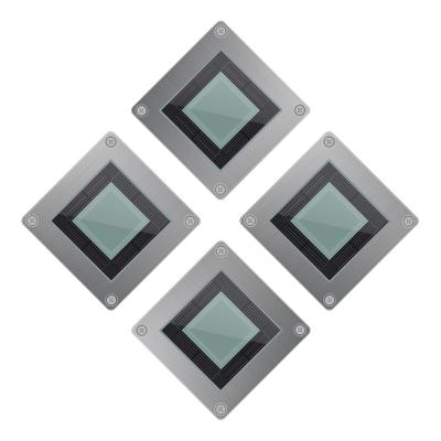 China LANDSCAPE Solar LED Energy Garden Yard Lawn Road Land Pool Deck Recessed Square Street Light for sale