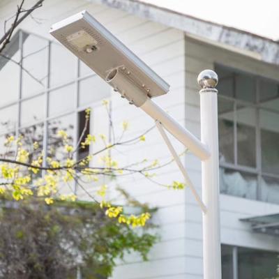 China Waterproof All-in-one Garden 50W 100W 150W IP65 Integrated Solar LED Street Light With Motion Sensor for sale