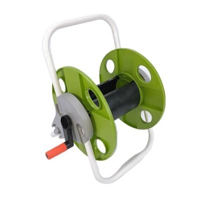 China Adjustable Small Hose Reel Plastic Hose Reel Garden Hose Reel Watering Cart for sale