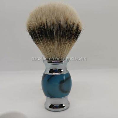 China High Quality Badger Beard Shaving Brush Paoxiaomo Brand Silvertip Pen Kit Refilling Shaving Brush for sale