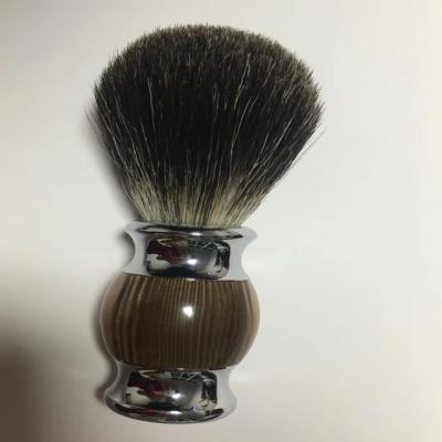 China Wholesale Soft Brush Beard Shaving Brush Pure Badger Shaving Brush for sale