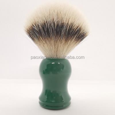 China Synthetic Shaving Brush Men's Badger Shaving Brush Knot Shaving Brush Vegan for sale