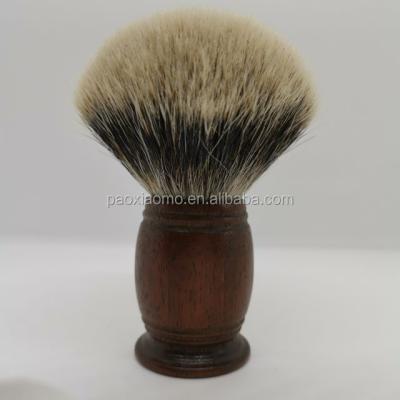 China Best Shaving Brush Paoxiaomo Brand Badger Hair Beard Brush Shaving Brush for sale