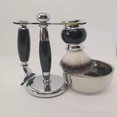 China Twin Blade Manufacturers Quality Wholesale Mens Shaving Blades Shaving Brush Set for sale