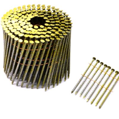 China China Supplier Flat Smooth Shank Jumbo Pallet Coil Nails For Pallet for sale