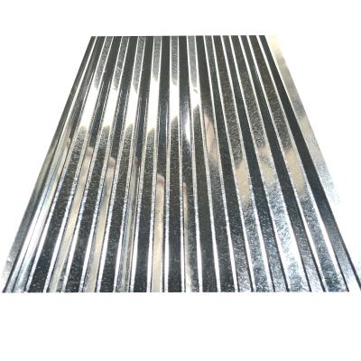 China Industrial and civil buildings factory outlet galvanized corrugated steel sheet gi roofing sheet 0.35mm for sale