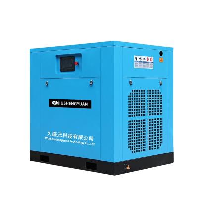 China High quality 30kW 40hp 7bar low noise air lubricated end suitable price on sale rotary screw rotary air compressor for sale